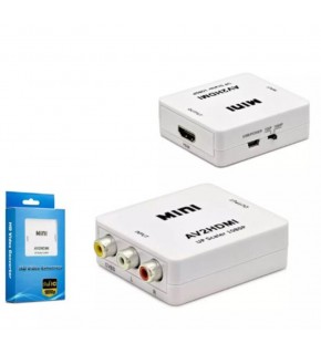 HADRON HDX1282 HD VIDEO CONVERTOR AV (IN) TO HDMI (OUT) BEYAZ