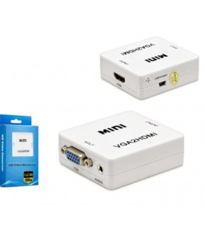 HADRON HDX1283 HD VIDEO CONVERTOR VGA (IN) TO HDMI (OUT) BEYAZ