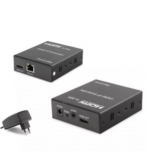 Hadron Hdx1301 150M HDMI 1.3 Extender 1080P  8.1 Mbps Siyah
