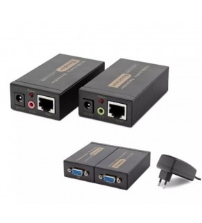 Hadron Hdx1318 100M Vga + Audio Extender 1920×1440 @ 60Hz  Siyah