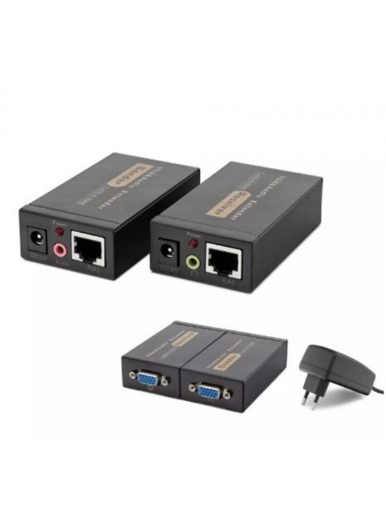 Hadron Hdx1318 100M Vga + Audio Extender 1920×1440 @ 60Hz Siyah Hadron Hdx1318 100M Vga + Audio Extender 1920×1440 @ 60Hz Siyah