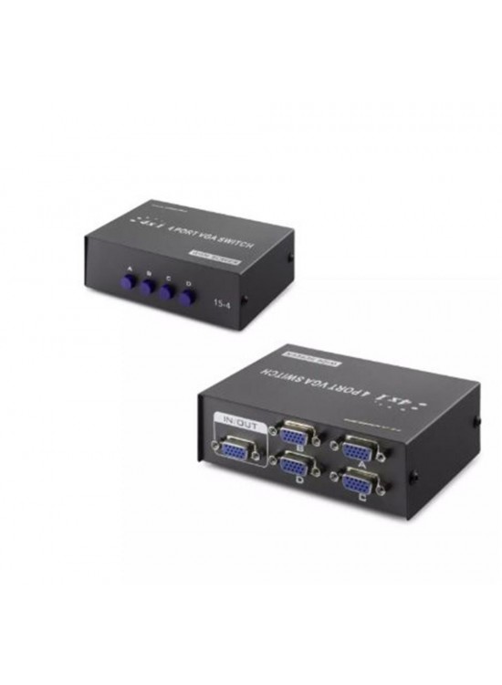 Hadron Hdx1329 4 Port Vga Switch 54Mhz 4Giriş 1Çıkış