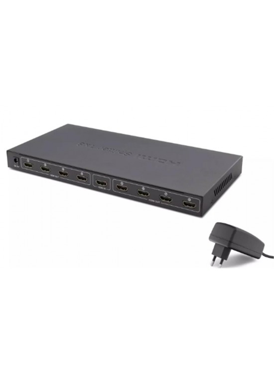 Hadron Hdx1332 8 port Hdmi Splitter 1.4V 1080P 4K 1-In 8-Out Siyah Hadron Hdx1332 8 port Hdmi Splitter 1.4V 1080P 4K 1-In 8-Out Siyah