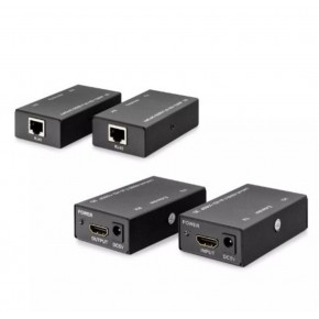 Hadron Hdx1342  60M  Hdmi Extender 1080p ekran 1,65 Gbps Siyah