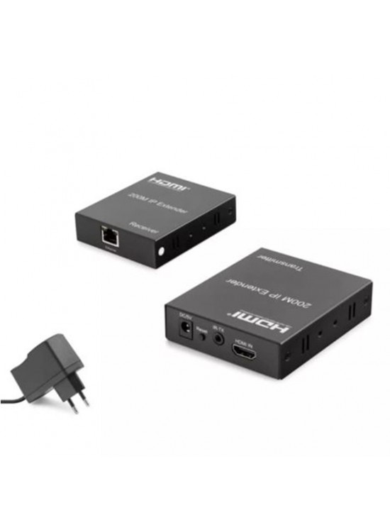 Hadron Hdx1349   200M  Hdmi Extender 480P - 720P - 1080P  Ip Siyah