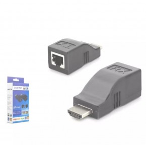 Hadron Hdx1359  30M 4K - 2K - Full HD 1080p  Hdmi Extender Siyah