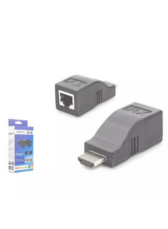 Hadron Hdx1359 30M 4K - 2K - Full HD 1080p Hdmi Extender Siyah Hadron Hdx1359 30M 4K - 2K - Full HD 1080p Hdmi Extender Siyah