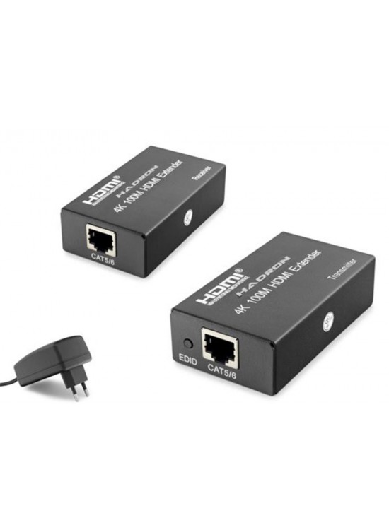 Hadron Hdx1367 100M Hdmi Extender 4K DC 5V adaptör Siyah Hadron Hdx1367 100M Hdmi Extender 4K DC 5V adaptör Siyah