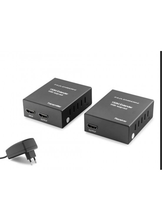 Hadron Hdx1369 150M Hdmi Extender Loop Out 1080P Siyah Hadron Hdx1369 150M Hdmi Extender Loop Out 1080P Siyah