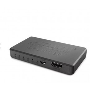 Hadron Hdx1372 Hdmi Splitter 4Port 4K-20 With Usb Power Cable