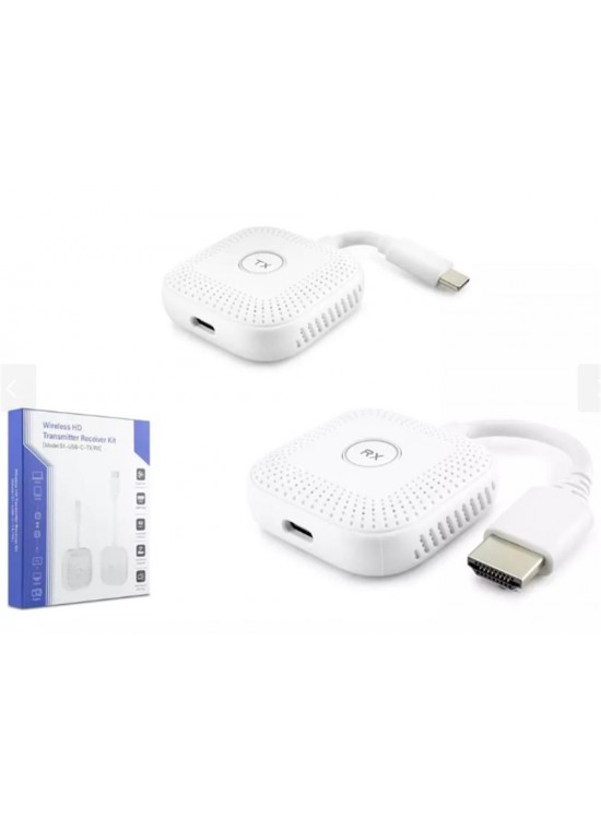 Hadron HDX1385 50mt Type-C Tx - Hdmi Rx Extender Kablosuz 1080p (Tv-Tablet-Projektör) Hadron HDX1385 50mt Type-C Tx - Hdmi Rx Extender Kablosuz 1080p (Tv-Tablet-Projektör)