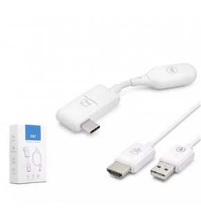 Hadron Hdx1390 Type-C To Hdmı – Type-C’den HDMI’a Kablosuz Görüntü & Ses Aktarım Seti Beyaz