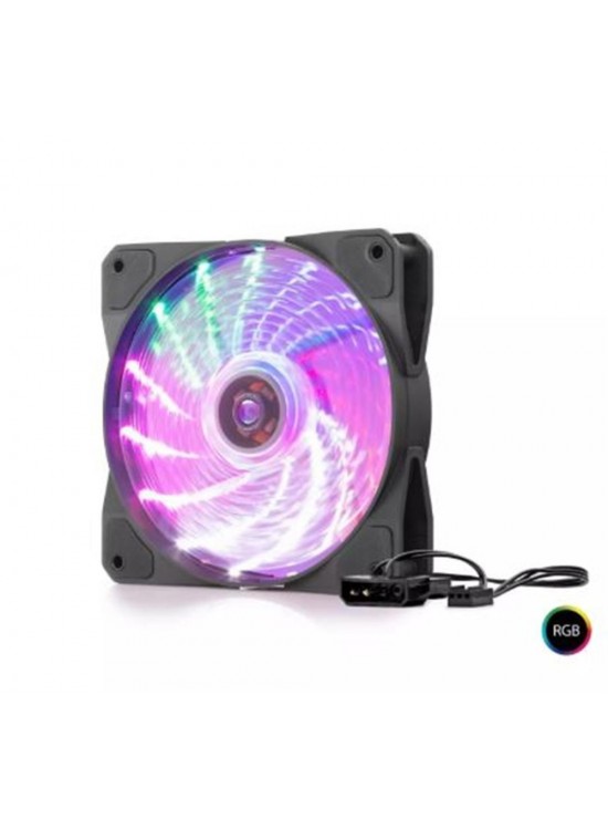 Hadron Hdx1519 12cm Kasa Fanı Performans 4Pin Rgb Siyah