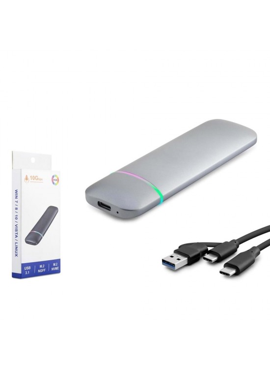 Hadron Hdx1772 Ssd Kutu Type-C3.1 + Usb3.0 Nvme + Ngff M2 Chip Rtl9210B Gri Hadron Hdx1772 Ssd Kutu Type-C3.1 + Usb3.0 Nvme + Ngff M2 Chip Rtl9210B Gri