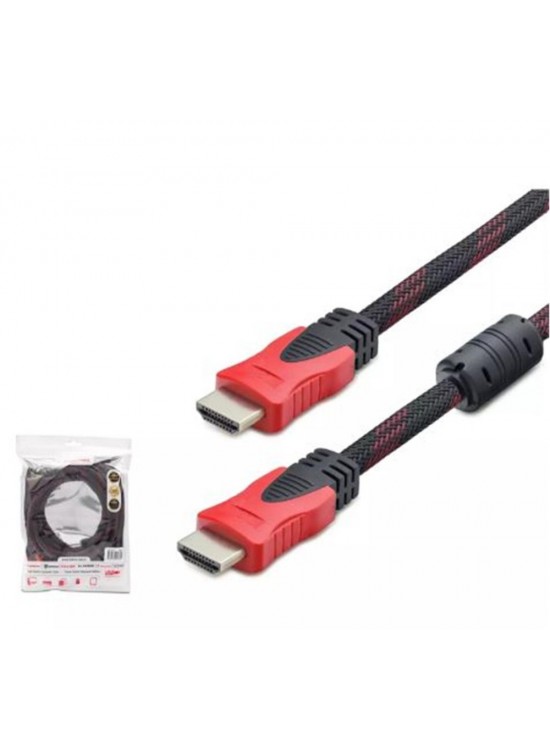 Hadron Hdx2002 5M Hdmi Kablo Örgülü Siyah Hadron Hdx2002 5M Hdmi Kablo Örgülü Siyah