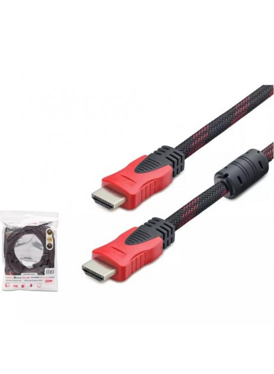 HADRON HDX2012 HDMI (M) TO HDMI (M) KABLO ÖRGÜLÜ 1.5M SİYAH