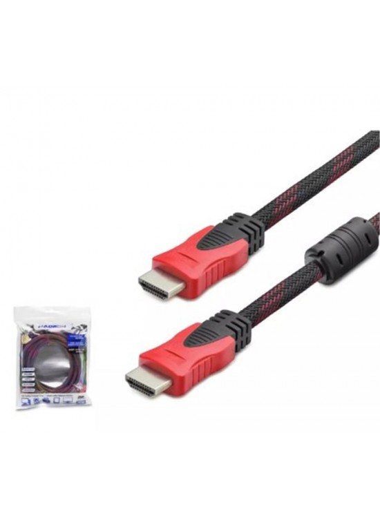 Hadron Hdx2013 3M Hdmi Kablo Örgülü Siyah Hadron Hdx2013 3M Hdmi Kablo Örgülü Siyah