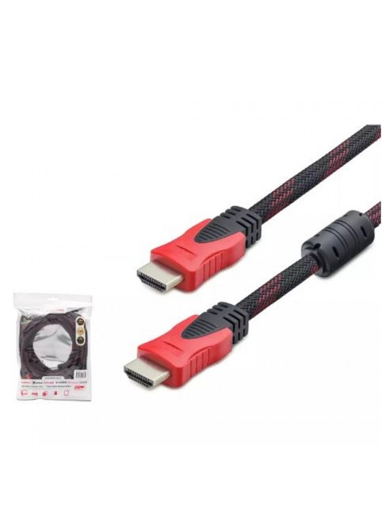 Hadron Hdx2017 10M   Hdmi Kablo Örgülü Siyah