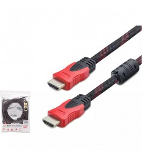 HADRON HDX2017 10MT HDMI (M) TO HDMI (M) KABLO ÖRGÜLÜ 10M SİYAH