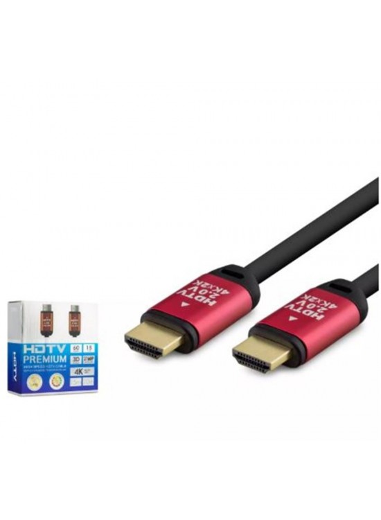 HADRON HDX2036 HDMI KABLO PVC 4K OD8.0 20M SİYAH