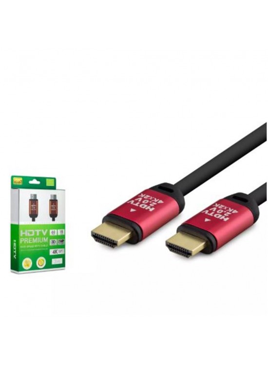 HADRON HDX2038 HDMI KABLO PVC 4K OD8.0 3M SİYAH