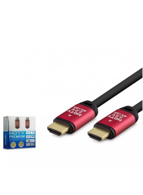 HADRON HDX2039 HDMI KABLO PVC 4K OD8.0 15M SİYAH