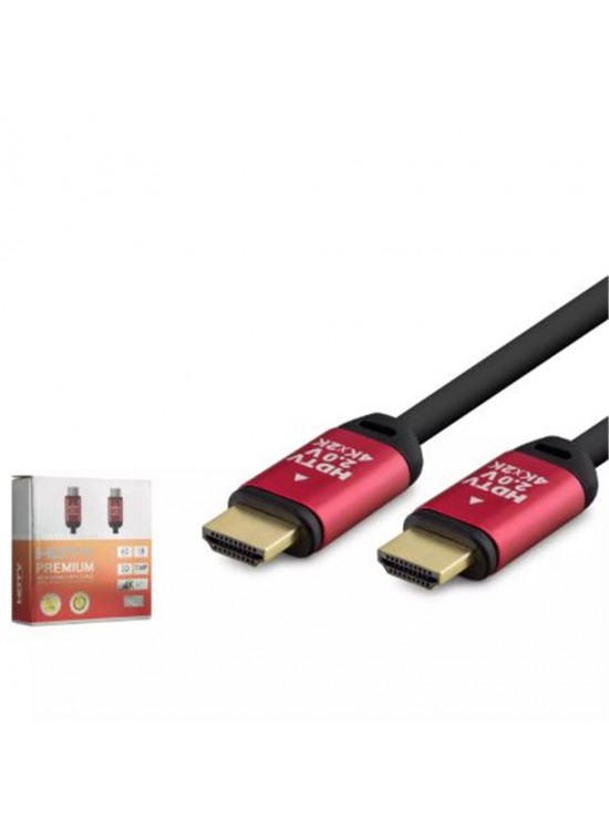 HADRON HDX2041 HDMI KABLO PVC 4K OD8.0 30M SİYAH