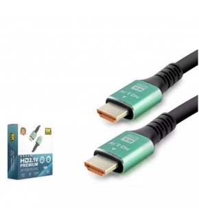 HADRON HDX2046 HDMI KABLO PVC 8K 60HZ 2.1V OPTIC OD8.0 5M SİYAH