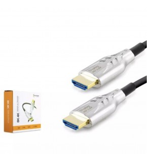 HADRON HDX2050 HDMI KABLO PVC 8K 60HZ 2.1V OPTIC OD8.0 30M SİYAH