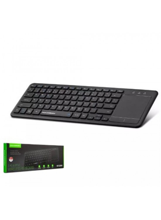 HADRON HDX2505 BLUETOOTH + WIRELESS KLAVYE + TOUCH PAD Q SİYAH HADRON HDX2505 BLUETOOTH + WIRELESS KLAVYE + TOUCH PAD Q SİYAH