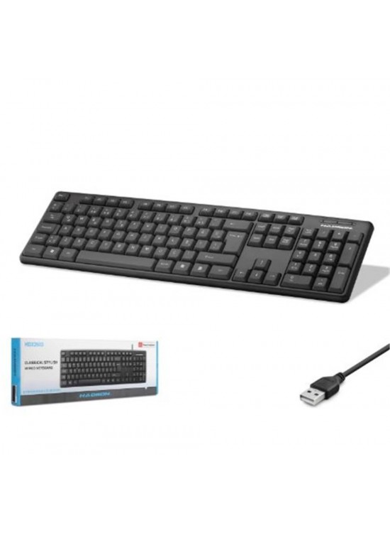 HADRON HDX2603 Standart Klavye Siyah