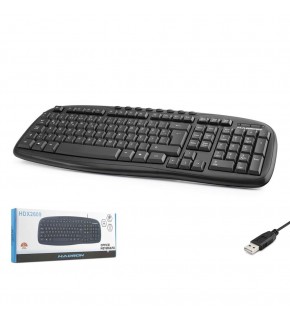 Hadron Hdx2609 Kablolu Multimedia Klavye Q Siyah