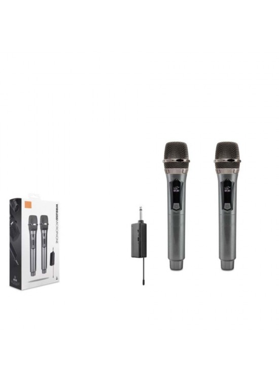 Hadron HDX2791B Beyaz Kablosuz (WIRELESS) 2Lİ Mikrofon Hadron HDX2791B Beyaz Kablosuz (WIRELESS) 2Lİ Mikrofon