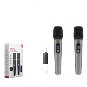 Hadron HDX2791G Gri  Kablosuz (WIRELESS) 2Lİ Mikrofon