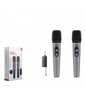 Hadron HDX2791G Gri  Kablosuz (WIRELESS) 2Lİ Mikrofon