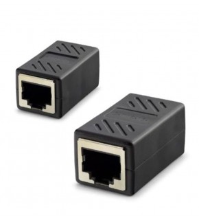HADRON HDX5066 RJ45 Dişi - Dişi Uzatma Adaptörü - Siyah