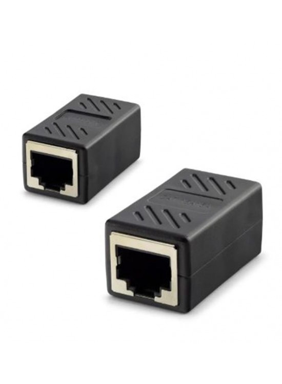HADRON HDX5066 RJ45 Dişi - Dişi Uzatma Adaptörü - Siyah