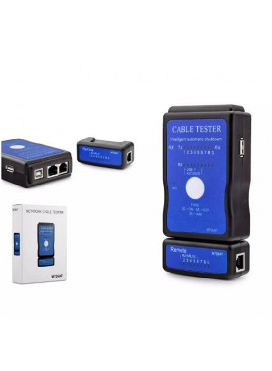 Hadron Hdx6512 Kablo Test Cihazı Rj11 + Rj45 + Rj12 + Usb