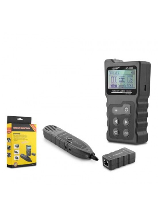 HADRON HDX6519 Dijital Kablo Test Cihazı LCD Ekran Siyah HADRON HDX6519 Dijital Kablo Test Cihazı LCD Ekran Siyah