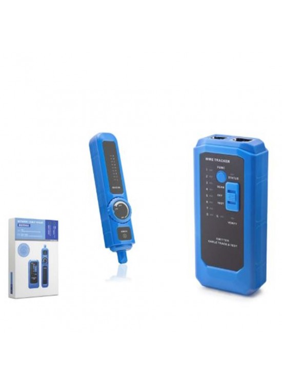 HADRON HDX6526 Network Cable Tracer Kablo Bulucu ve Network Test Cihazı RJ11 RJ45 Mav