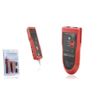 HADRON HDX6527 Wire Tracker Kablo Bulucu ve Hat Test Cihazı Kırmızı Siyah