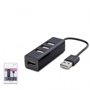 HADRON HDX7014 USB Hub 4 Port 480 Mbps Siyah