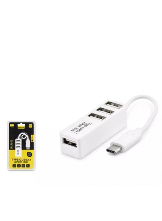 Hadron Hdx7015 Type-C Hub 4-Usb Beyaz (Telefon Uyumlu) Hadron Hdx7015 Type-C Hub 4-Usb Beyaz (Telefon Uyumlu)