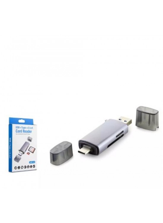 Hadron Hdx7031 Card Reader Usb3.0 + Type-C All In One Gri Hadron Hdx7031 Card Reader Usb3.0 + Type-C All In One Gri