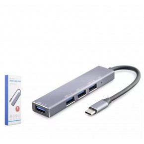 HADRON HDX7043 TYPE-C HUB 4-USB3.0 GRİ