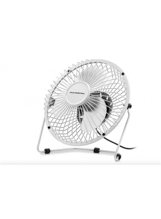 HADRON HDX7252 BEYAZ VANTİLATÖR USB METAL18CM HADRON HDX7252 BEYAZ VANTİLATÖR USB METAL18CM
