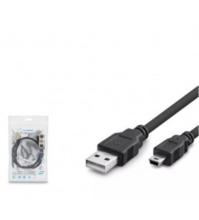 Hadron Hdx7524 Usb Mini V3-5Pin To Usb Kablo 50Cm Siyah