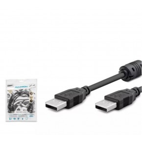 Hadron Hdx7532 Usb To Usb Kablo 1.5M Siyah