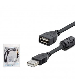 HADRON HDX7533 USB Uzatma Kablosu 1.5mt - Siyah