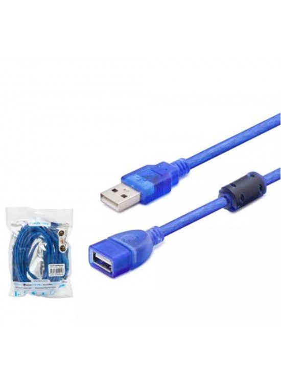 Hadron Hdx7536 5M Usb To Usb F Kablo Mavi Transparent